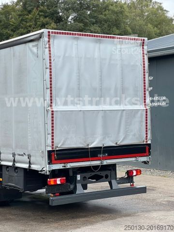 Autocarro con pianale e telone MERCEDES-BENZ Atego 1524 Pritscha+Plane Tang Aufbau