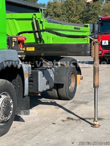 Driezijdige kipper MAN TGM 18.340 4x2 Meiller DSK + Palfinger-Ladekran