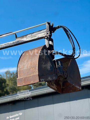 Driezijdige kipper MAN TGM 18.340 4x2 Meiller DSK + Palfinger-Ladekran