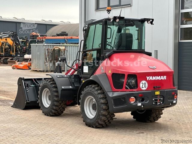 Wiellader YANMAR V7 4x4 Radlader Schaufel+Gabel NEU