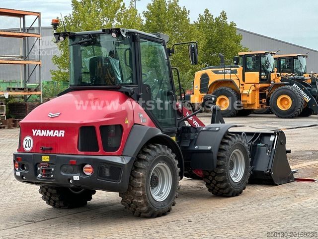 Wiellader YANMAR V7 4x4 Radlader Schaufel+Gabel NEU