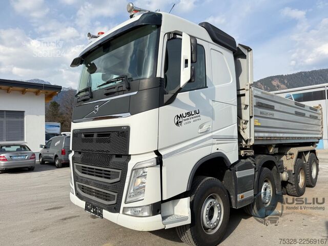 Sklápěcí vůz VOLVO FH 500 8X4 BL Lift Retarder Meiller Bordmatik