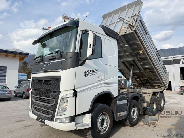 Sklápěcí vůz VOLVO FH 500 8X4 BL Lift Retarder Meiller Bordmatik