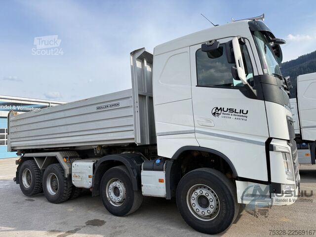 Sklápěcí vůz VOLVO FH 500 8X4 BL Lift Retarder Meiller Bordmatik