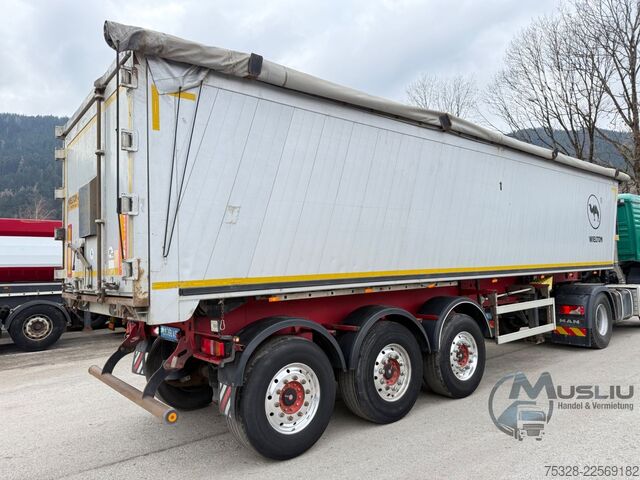Tiptrailer WIELTON NW-3 45m³ Kipper Muldenkipper Getreide Liftachse