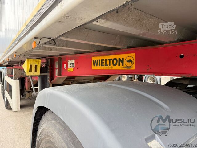 Tiptrailer WIELTON NW-3 45m³ Kipper Muldenkipper Getreide Liftachse