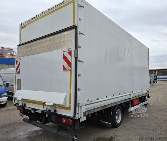 Aizkaru sānu furgons FUSO Canter 7C18 Klima LBW Euro6E 3-Sitzer
