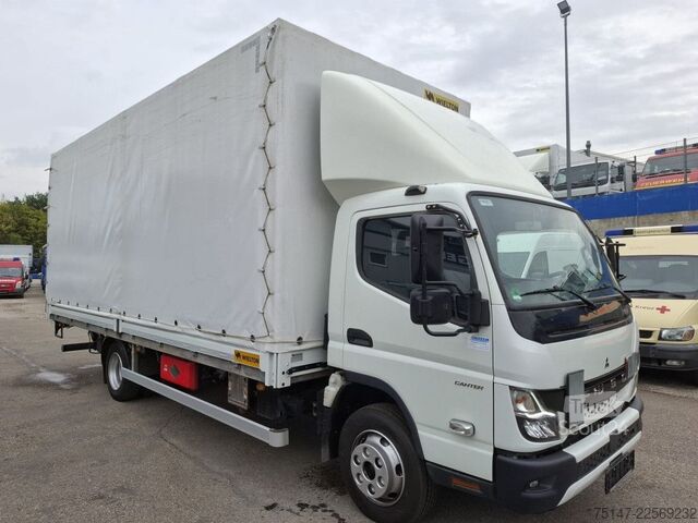 Aizkaru sānu furgons FUSO Canter 7C18 Klima LBW Euro6E 3-Sitzer