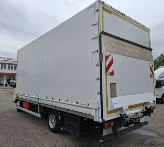 Aizkaru sānu furgons FUSO Canter 7C18 Klima LBW Euro6E 3-Sitzer