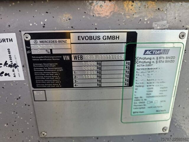 Şehirlerarası otobüs MERCEDES-BENZ Citaro 530 LE, 40+56+1+1