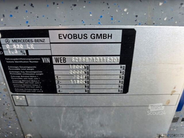 Şehirlerarası otobüs MERCEDES-BENZ Citaro 530 LE, 50+15+1