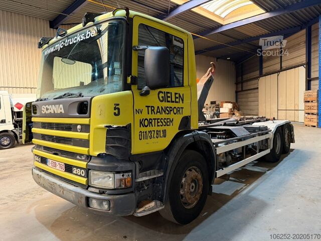 Sistema de brazo de gancho Scania 94G-260 6x2 HOOKLIFT / GANCHO - MANUAL - BE TRUCK