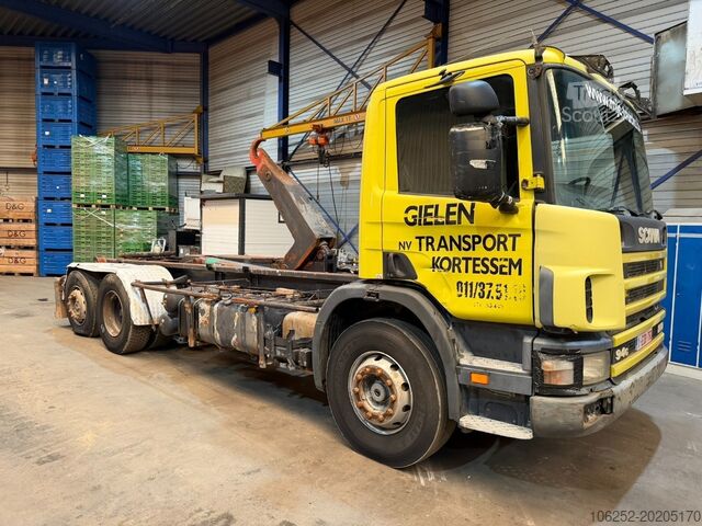 Sistema de brazo de gancho Scania 94G-260 6x2 HOOKLIFT / GANCHO - MANUAL - BE TRUCK