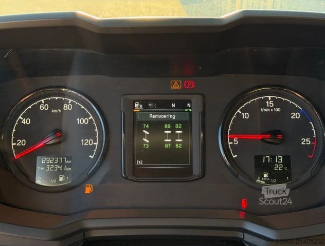 Koelwagen SCANIA S500 6X2 RETARDER 50 CC COMBI 2x TAILLIFT TOP CO