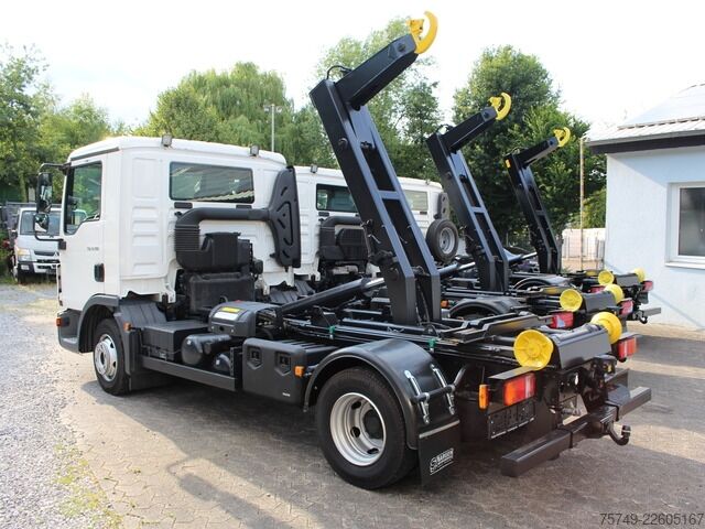 Pojazd hakowy Telehoist man TGL 8.190 BL 4x2 EUR6 City Abrollkipper 2 x AHK