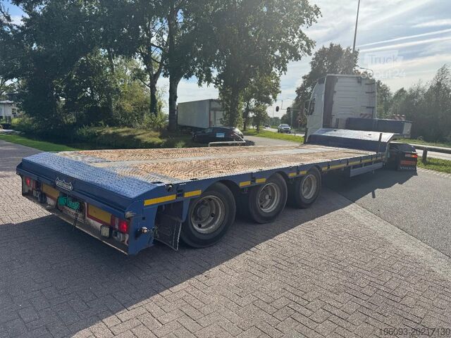 Tieflader Nooteboom 3 ass gestuurde dubbel uitschuifbare oplegger
