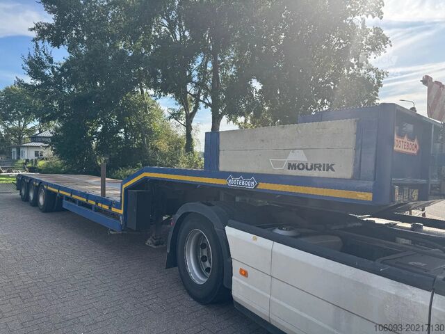 Tieflader Nooteboom 3 ass gestuurde dubbel uitschuifbare oplegger