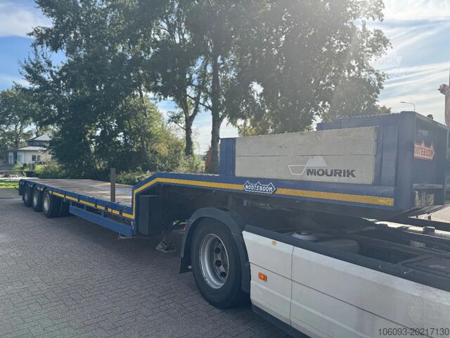 Tieflader Nooteboom 3 ass gestuurde dubbel uitschuifbare oplegger