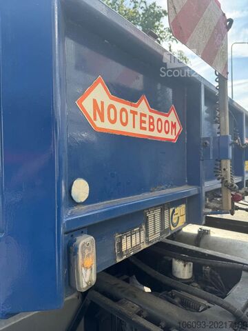 Tieflader Nooteboom 3 ass gestuurde dubbel uitschuifbare oplegger