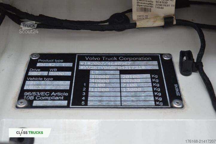 Standart çekici ünitesi VOLVO FH 460 Globetrotter XL i-Save SideSkirts