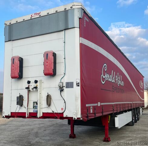 Atvērta puspiekabe ar tentu FLIEGL SDS 390 X-TRA Long Tautliner Alcoa