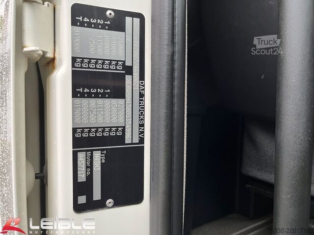 Kuorma-auton runko DAF XF 480 6x2 BDF-SDG/ Multiwechsler*Lenkachse*