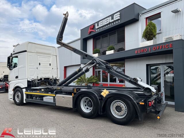 شاحنة قلّابة بذراع تحميل متحرك MERCEDES-BENZ Actros 2552*Big Space*Meiller RS21.65*Lift/Lenk*
