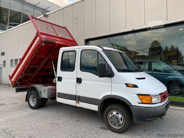 Transporter mit Kipper Iveco Daily  35C11 Dop. Cab. 7 posti - Ribaltabile