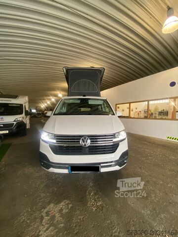 Furgoneta con caja Volkswagen California Camper | 2 Betten 4 Schlafplätze | Küchenzeile + Dachbett