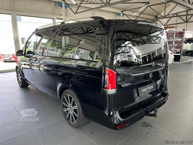 Minibuss Mercedes-Benz V 250 d STYLE Lang Style 7Sitze AHK Distr 360K Multibeam