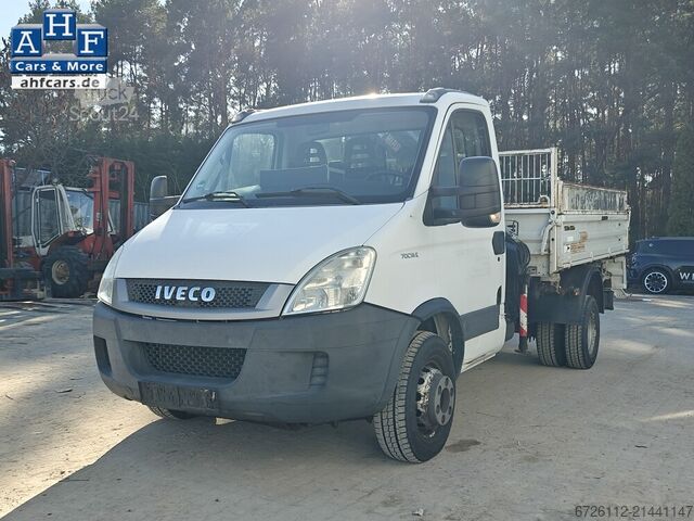 Iveco 70 C 14 EEV DPF C70C HIAB WYWROTKA Z ŻURAWIEM ZAŁADUNKOWYM Iveco 70 C 14 EEV DPF