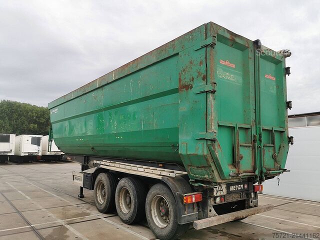 Ανατρεπόμενο φορτηγό WELLMEYER 50M3 STEEL SAF LIFT AXLE