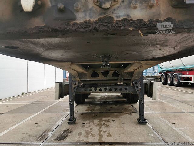 Ανατρεπόμενο φορτηγό WELLMEYER 50M3 STEEL SAF LIFT AXLE