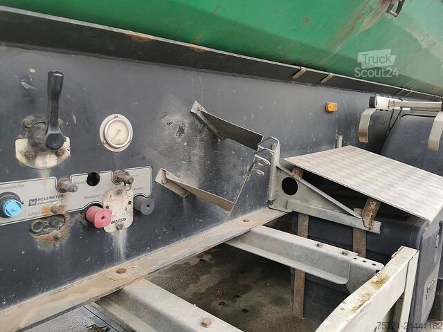 Ανατρεπόμενο φορτηγό WELLMEYER 50M3 STEEL SAF LIFT AXLE