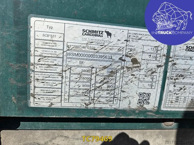 Kayar brandalar Schmitz Cargobull 