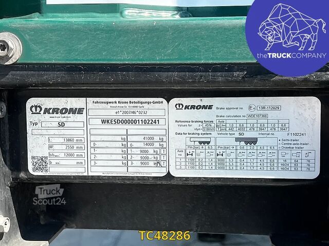 Kayar brandalar Krone Profi Liner