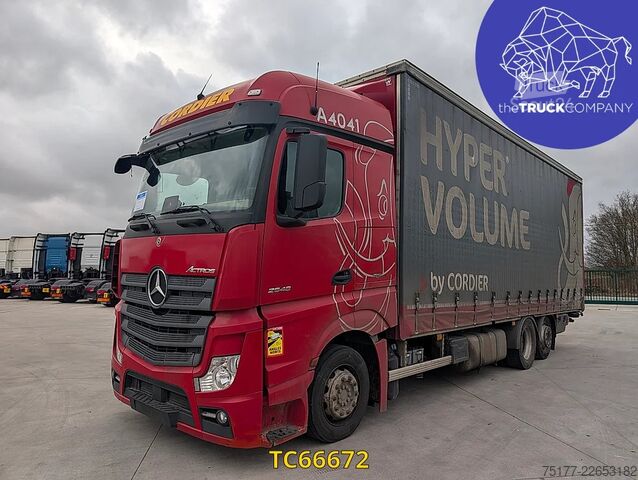 Kayar branda Mercedes-Benz Actros 2548