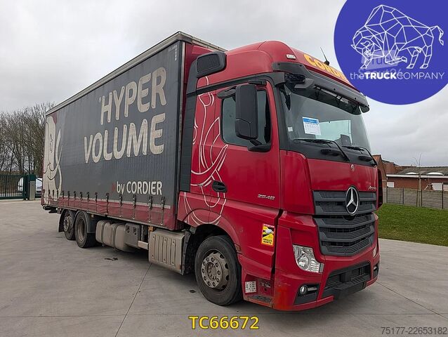 Kayar branda Mercedes-Benz Actros 2548