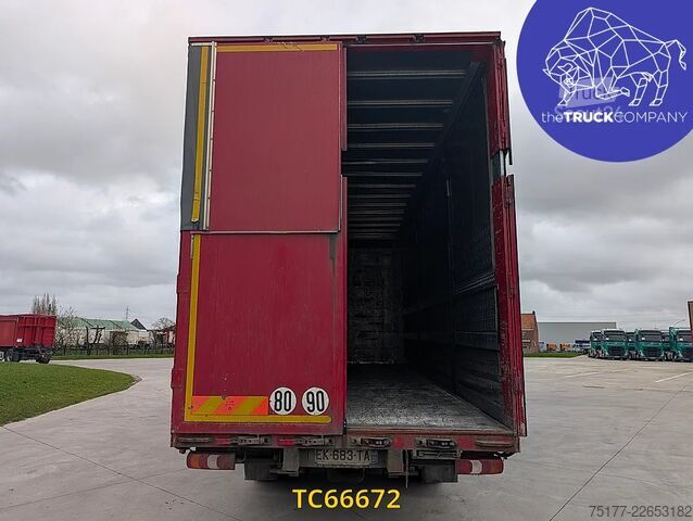 Liukuva pressu Mercedes-Benz Actros 2548