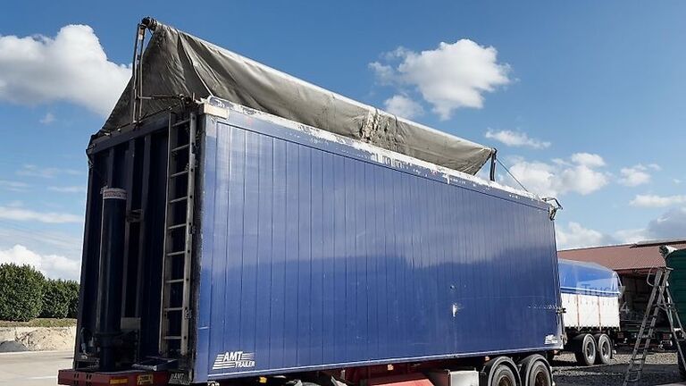 Kiepaanhangwagen MDTK 58m² Heckkipper DE Zulassung Tüv Neu Interne Nr. 3673