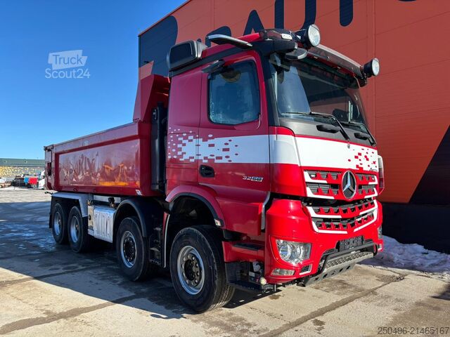 Самосвал Mercedes-Benz Arocs 3258 8x4 RETARDER / FULL STEEL / BOX L=55...