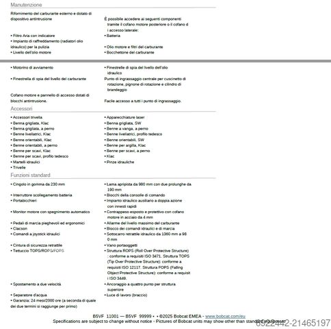 Minibagger Bobcat E19