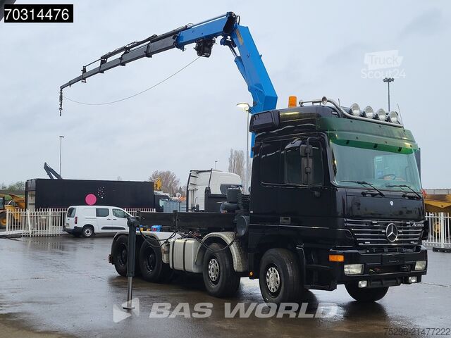 MTS standard Mercedes Actros 2653 8X4 Manual! Retarder Full-Steel HMF...