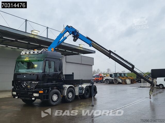 MTS standard Mercedes Actros 2653 8X4 Manual! Retarder Full-Steel HMF...