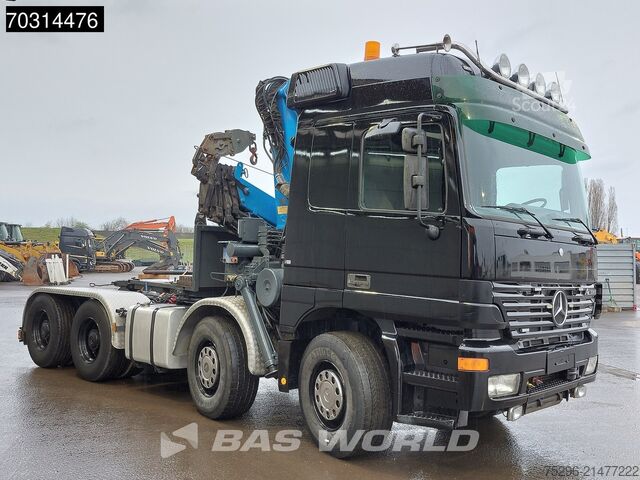 MTS standard Mercedes Actros 2653 8X4 Manual! Retarder Full-Steel HMF...