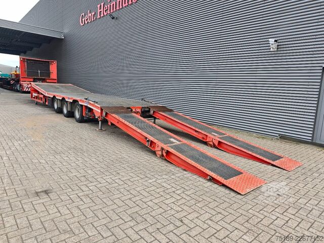 Semi-dieplader Meusburger MTS-3 Bridge Ramps Winch!