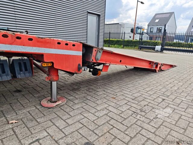 Semi-dieplader Meusburger MTS-3 Bridge Ramps Winch!