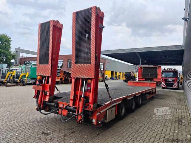 Semi-dieplader Meusburger MTS-3 Bridge Ramps Winch!