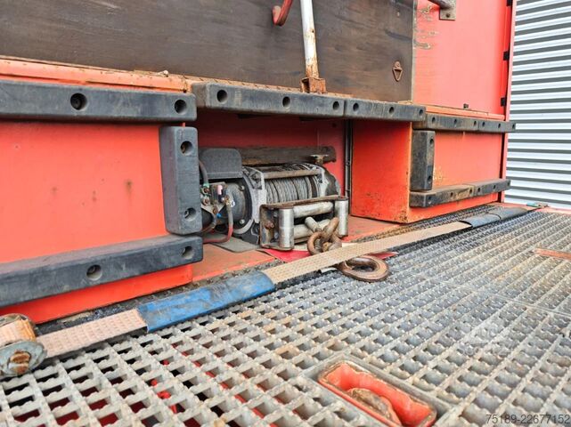 Semi-dieplader Meusburger MTS-3 Bridge Ramps Winch!