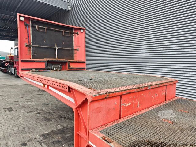 Semi-dieplader Meusburger MTS-3 Bridge Ramps Winch!